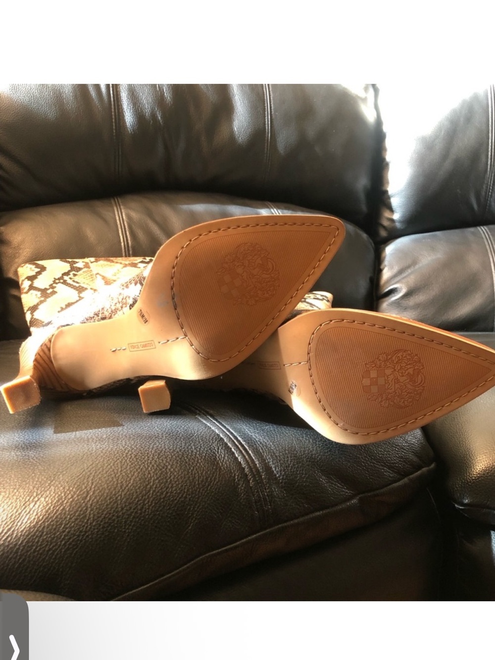 NWOT Vince Camuto Snakeskin Boots - Picture 4 of 6